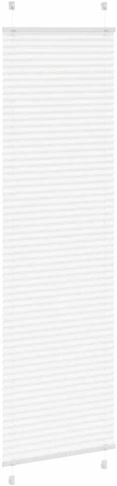 plisuota žaliuze balta 65x200 cm audinio plotis 64,4 cm