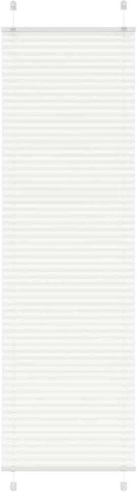 plisuota žaliuze balta 65x200 cm audinio plotis 64,4 cm