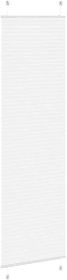 plisuota žaliuze balta 65x200 cm audinio plotis 64,4 cm