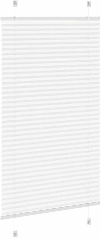 plisuota žaliuze balta 70x150 cm audinio plotis 69,4 cm