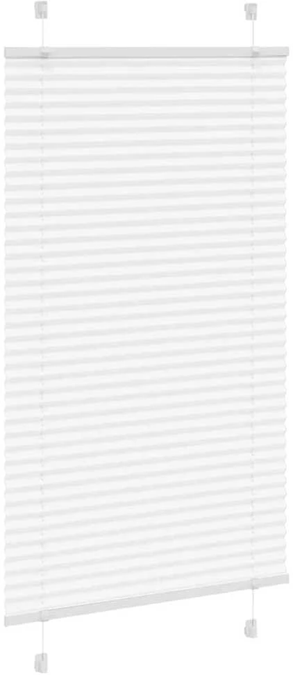 plisuota žaliuze balta 75x150 cm audinio plotis 74,4 cm