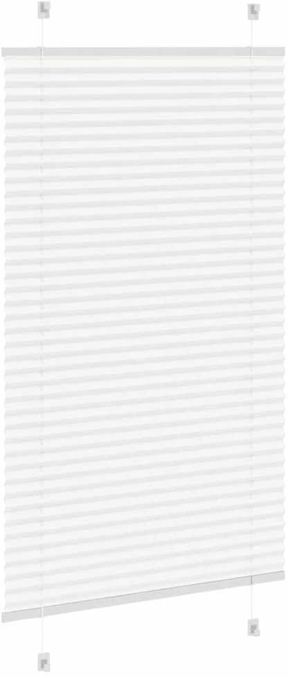 plisuota žaliuze balta 80x100 cm audinio plotis 79,4 cm