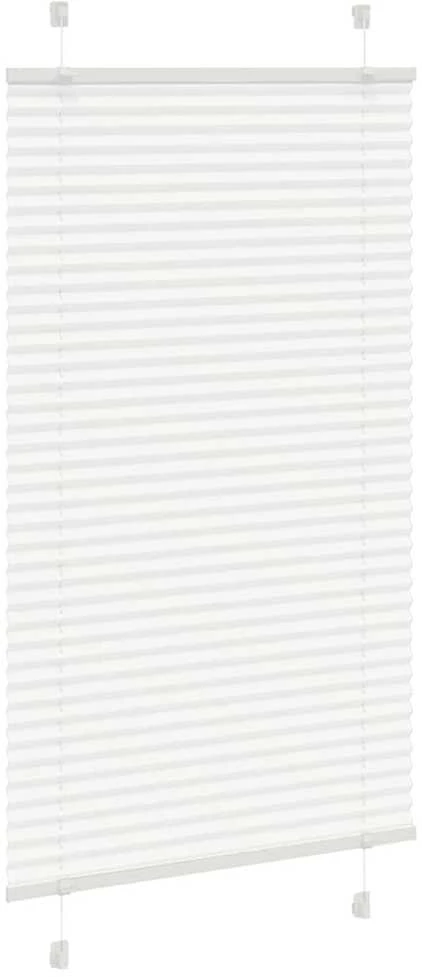 plisuota žaliuze balta 80x100 cm audinio plotis 79,4 cm