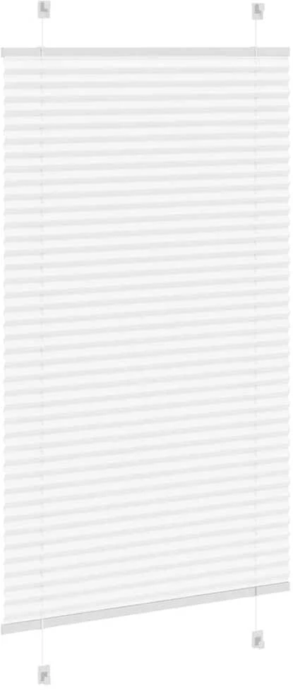 plisuota žaliuze balta 80x100 cm audinio plotis 79,4 cm