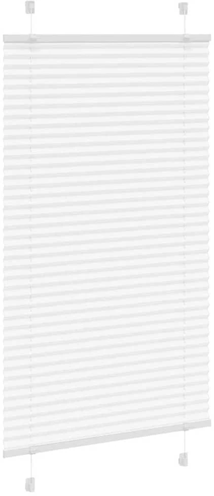 plisuota žaliuze balta 80x100 cm audinio plotis 79,4 cm