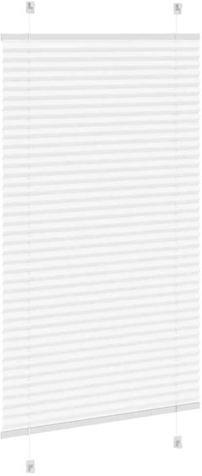 plisuota žaliuze balta 80x150 cm audinio plotis 79,4 cm