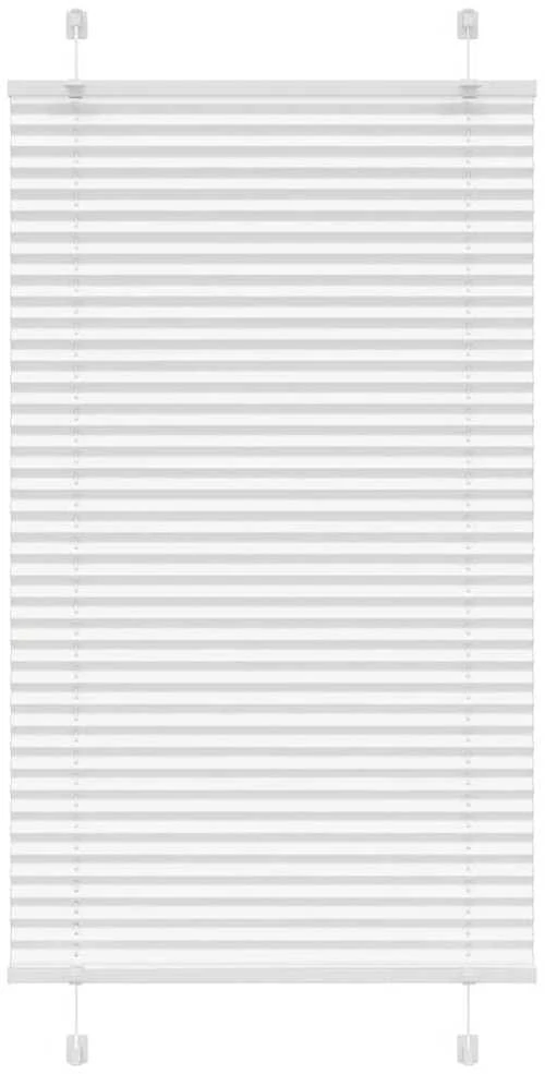 plisuota žaliuze balta 80x150 cm audinio plotis 79,4 cm