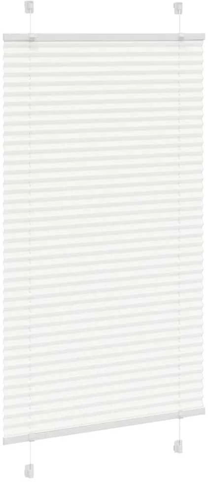 plisuota žaliuze balta 80x150 cm audinio plotis 79,4 cm