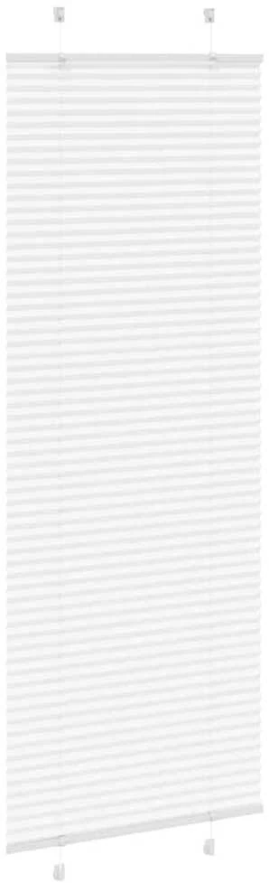 Plisuota žaliuze balta 80x200 cm audinio plotis 79,4 cm
