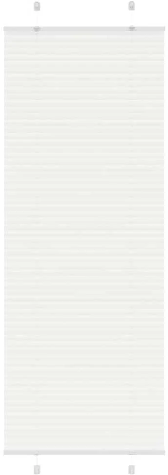 Plisuota žaliuze balta 80x200 cm audinio plotis 79,4 cm