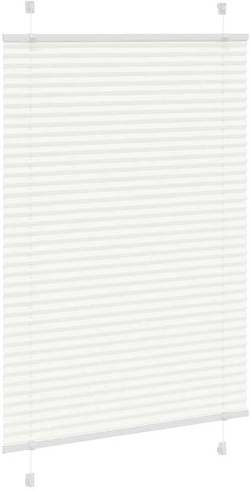 plisuota žaliuze balta 85x150 cm audinio plotis 84,4 cm
