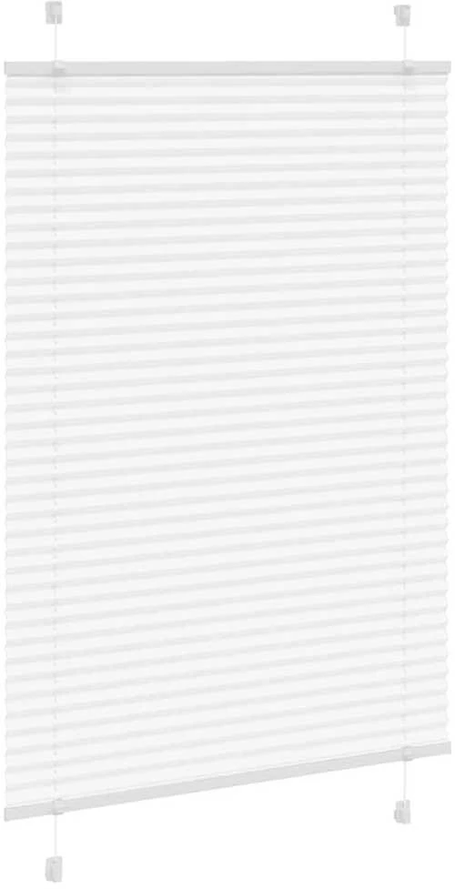 plisuota žaliuze balta 85x150 cm audinio plotis 84,4 cm