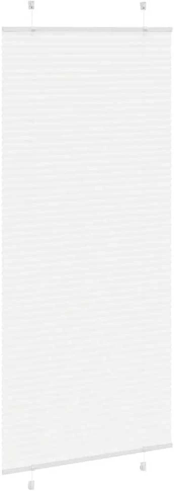 plisuota žaliuze balta 85x200 cm audinio plotis 84,4 cm