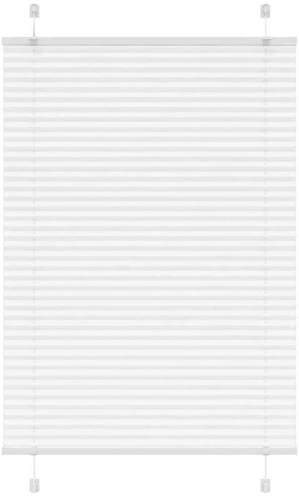 plisuota žaliuze balta 90x100 cm audinio plotis 89,4 cm
