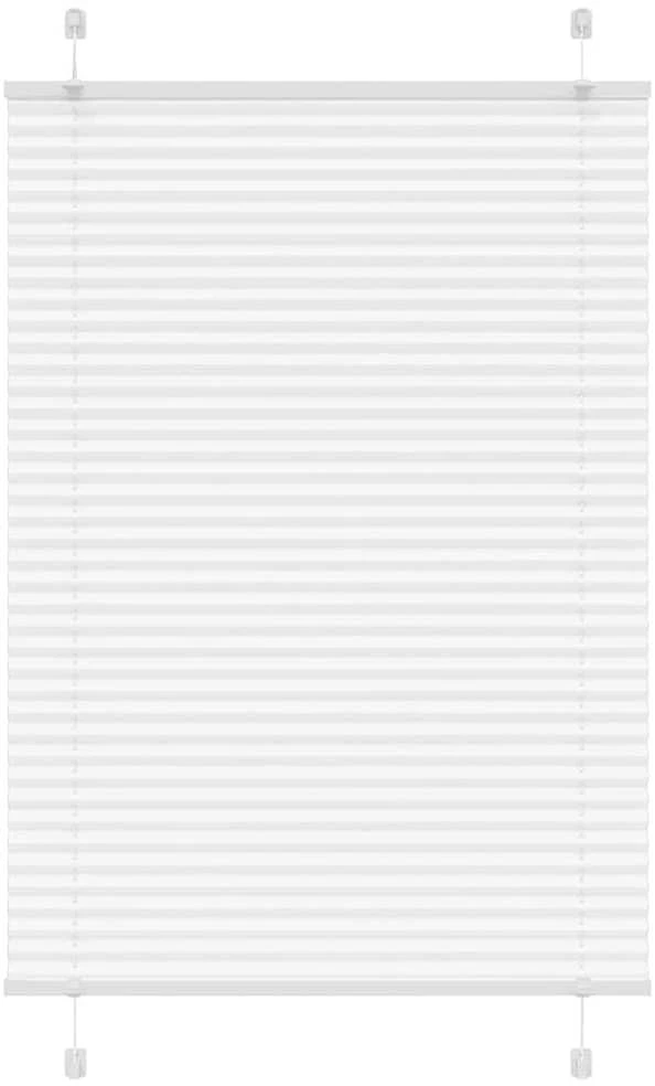 plisuota žaliuze balta 90x150 cm audinio plotis 89,4 cm
