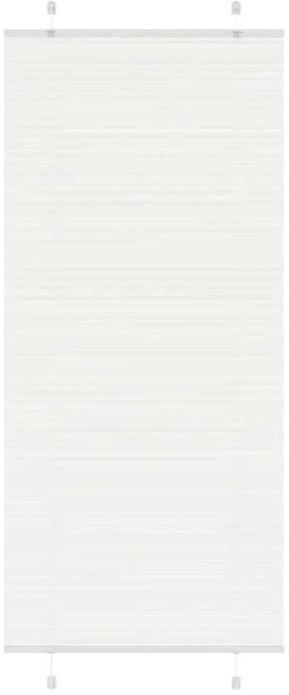 plisuota žaliuze balta 90x200 cm audinio plotis 89,4 cm