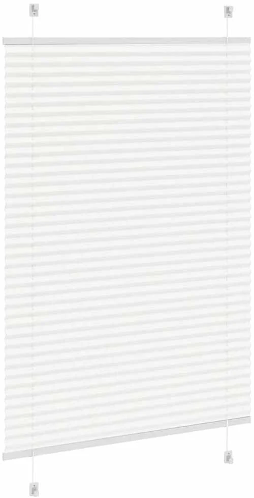plisuota žaliuze balta 95x100 cm audinio plotis 94,4 cm