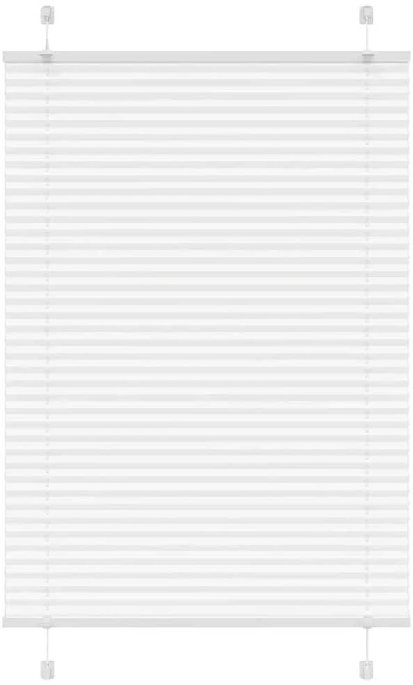 plisuota žaliuze balta 95x100 cm audinio plotis 94,4 cm