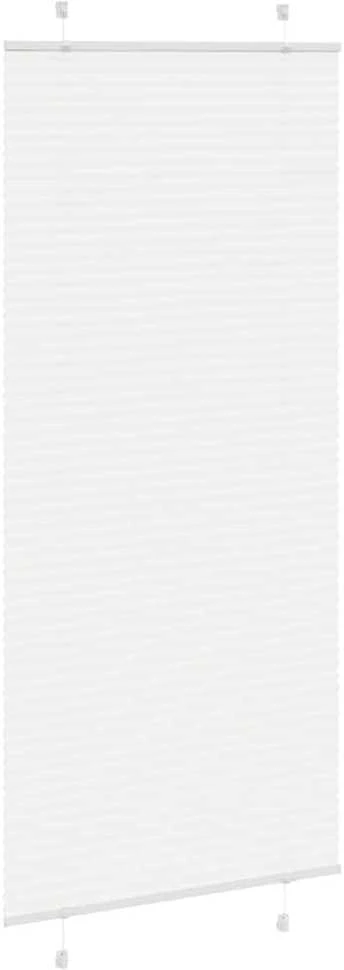 Plisuota žaliuze balta 95x200 cm audinio plotis 94,4 cm