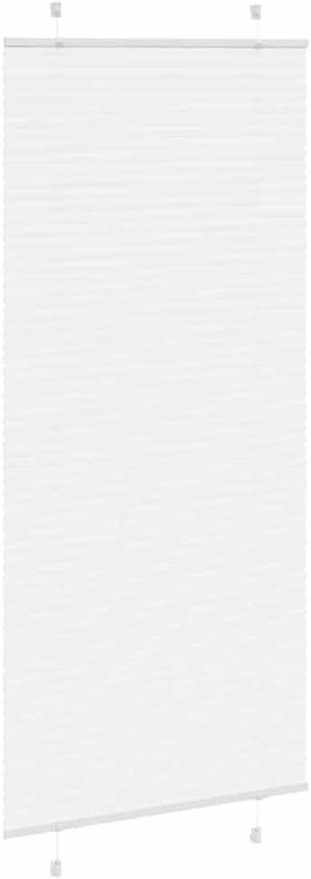 Plisuota žaliuze balta 95x200 cm audinio plotis 94,4 cm