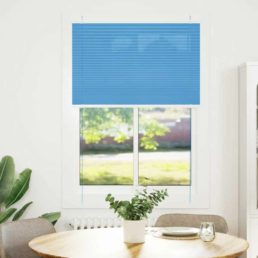 Plisuota žaliuzės mėlyna 100x150 cm Audinio plotis 99,4 cm