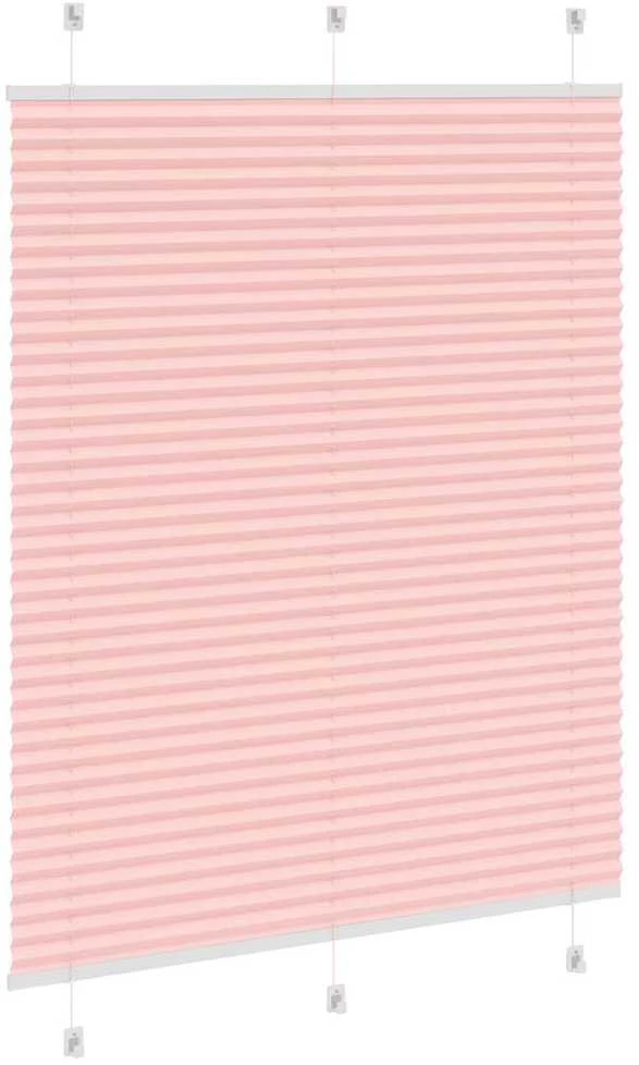 Plisuota žaliuzės rožinė 105x150 cm Audinio plotis 104,4 cm