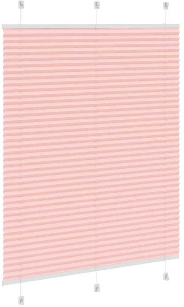 Plisuota žaliuzės rožinė 105x150 cm Audinio plotis 104,4 cm