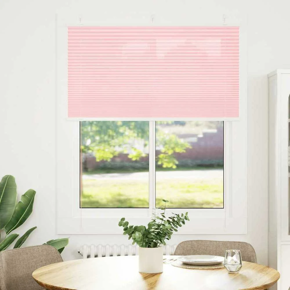 Plisuota žaliuzės rožinė 105x150 cm Audinio plotis 104,4 cm