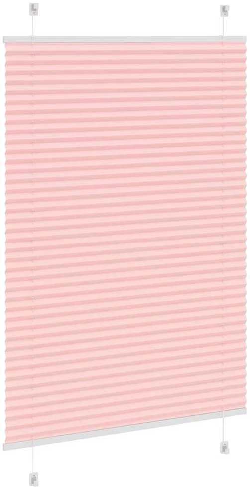 Plisuota žaliuzės rožinė 95x150 cm Audinio plotis 94,4 cm
