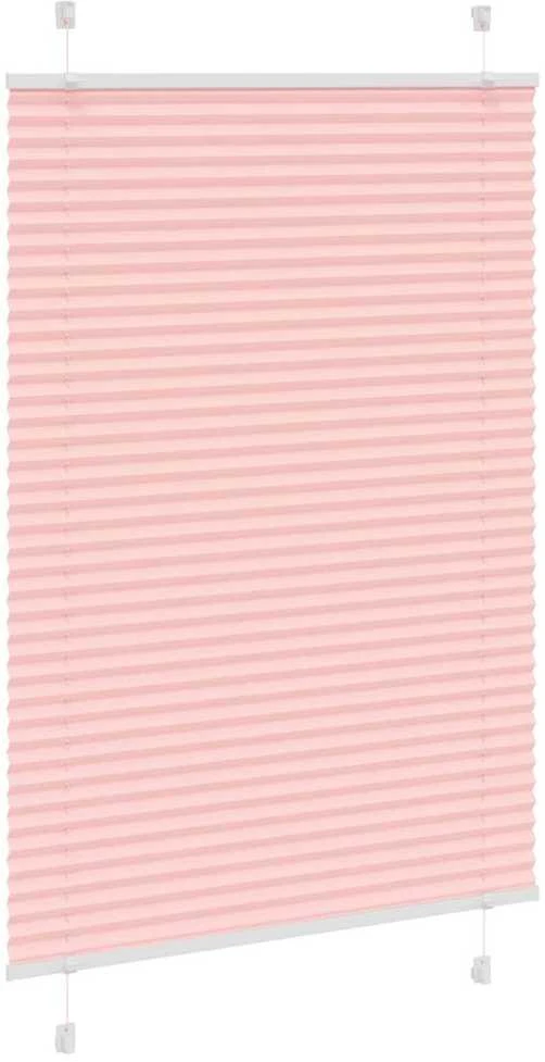 Plisuota žaliuzės rožinė 95x150 cm Audinio plotis 94,4 cm