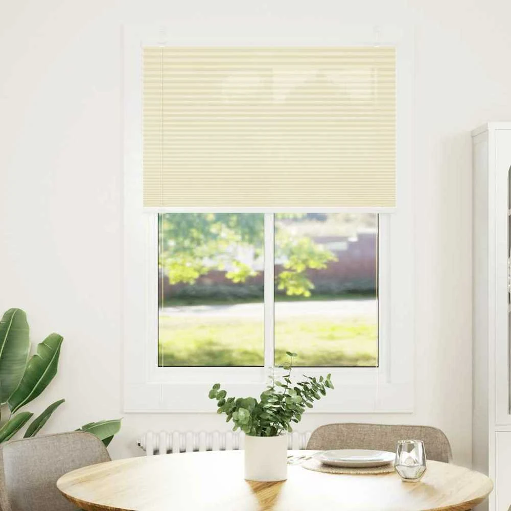 Plisuotas Blind Kreminis 100x100 cm Audinio plotis 99,4 cm