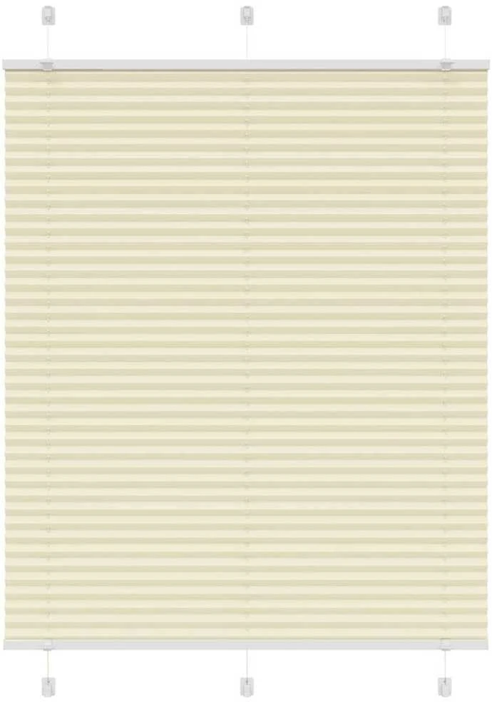 Plisuotas Blind Kreminis 105x150 cm Audinio plotis 104,4 cm