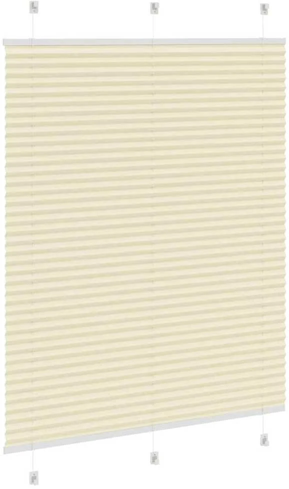 Plisuotas Blind Kreminis 110x100 cm Audinio plotis 109,4 cm