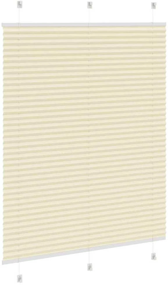 Plisuotas Blind Kreminis 110x100 cm Audinio plotis 109,4 cm
