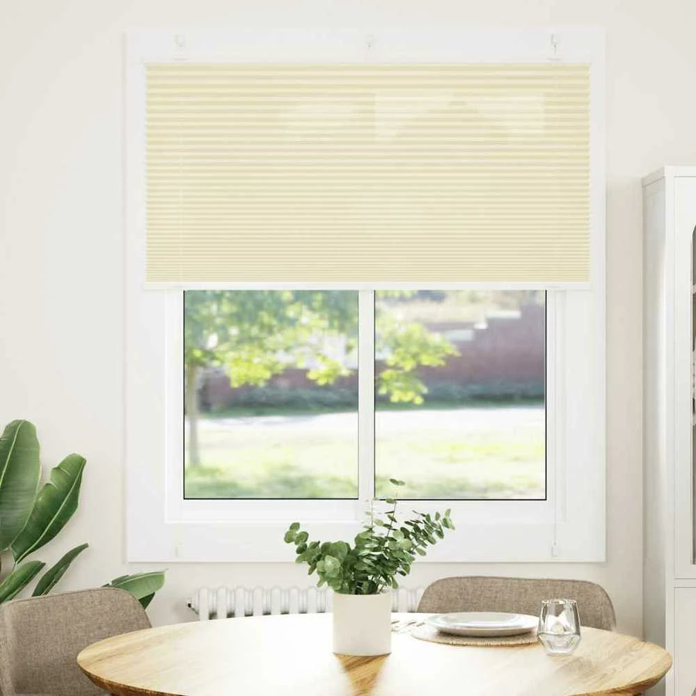 Plisuotas Blind Kreminis 120x100 cm Audinio plotis 119,4 cm