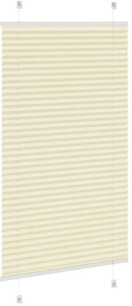Plisuotas Blind Kreminis 80x100 cm Audinio plotis 79,4 cm