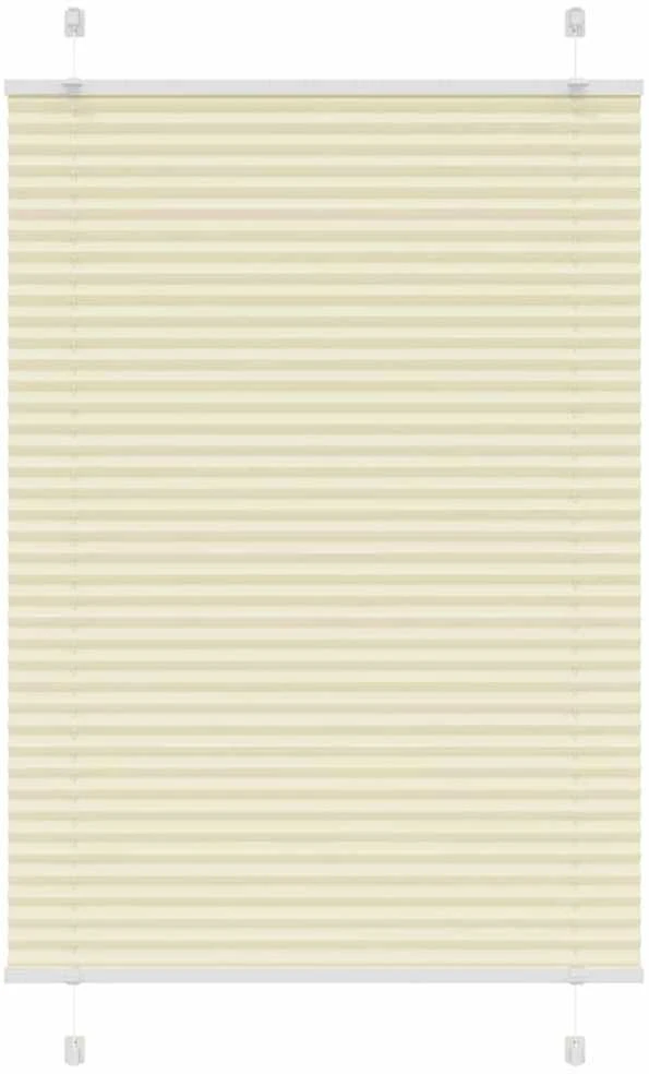 Plisuotas Blind Kreminis 85x100 cm Audinio plotis 84,4 cm