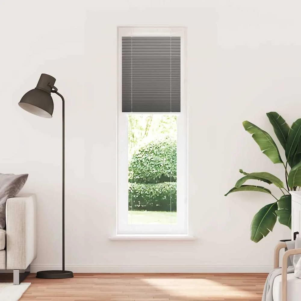 Plisuotas roletas antracitas 55x200 cm audinio plotis 54,4 cm
