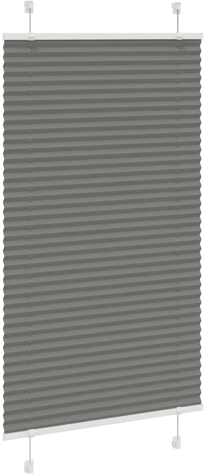 Plisuotas roletas antracitas 70x150 cm audinio plotis 69,4 cm