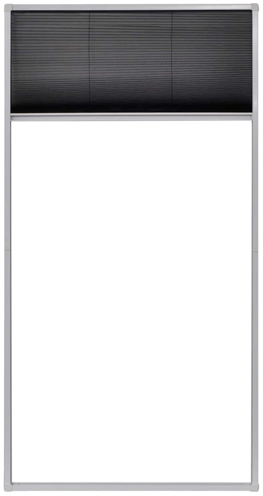 Plisuotas tinklelis nuo vabzdžių su rėmu, 80x160cm