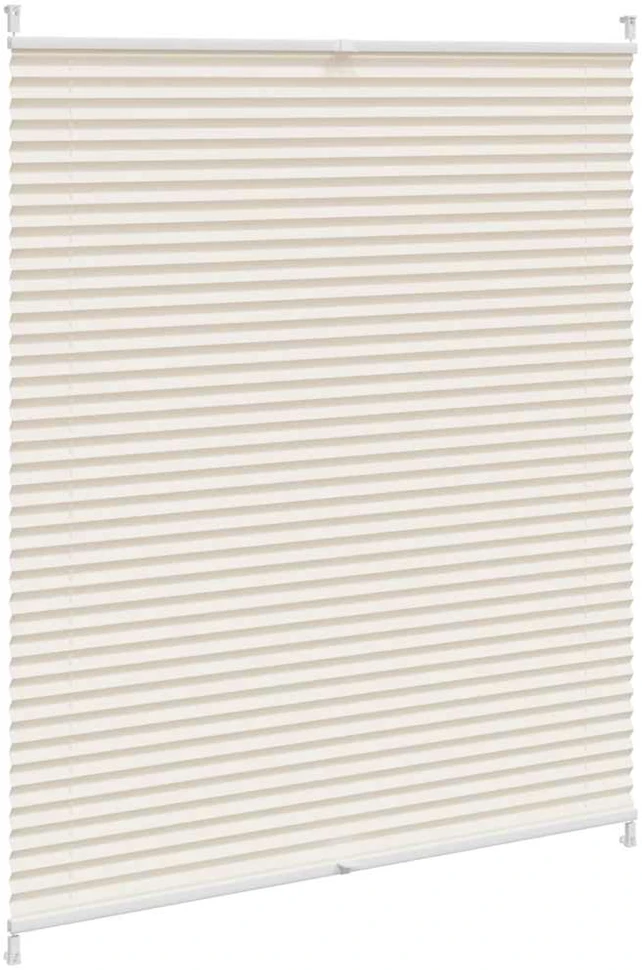 Plisuotos Žaliuzės, 100 x 125 cm, Kreminės