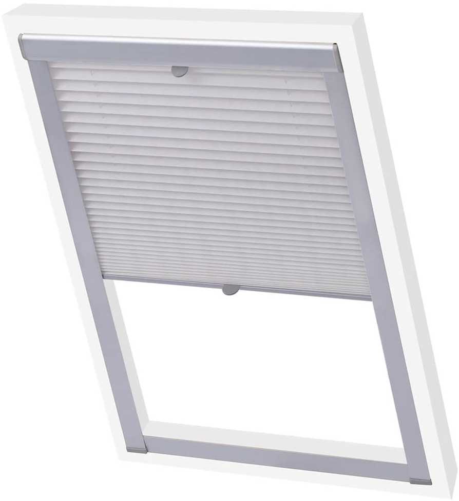 Plisuotos žaliuzės, baltos, M06/306