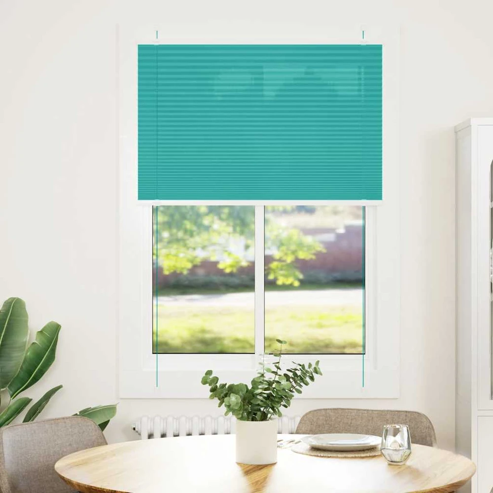 Plisuotos žaliuzės benzininis žalias 100x150 cm audinio plotis