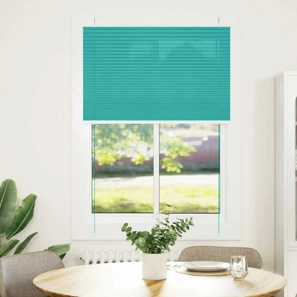 Plisuotos žaliuzės benzininis žalias 90x150 cm audinio plotis