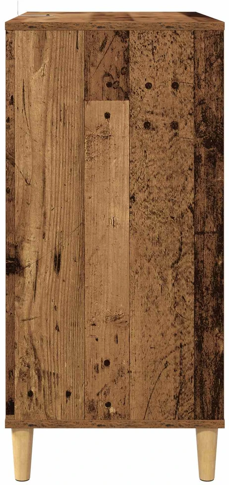 Plokštelių grotuvo stovas Ąžuolo mediena 71 x 39,5 x 83 cm