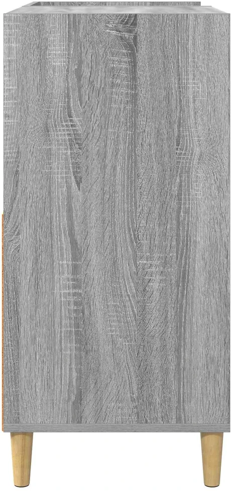 Plokštelių grotuvo stovas Pilka Sonoma 82 x 39,5 x 82,5 cm