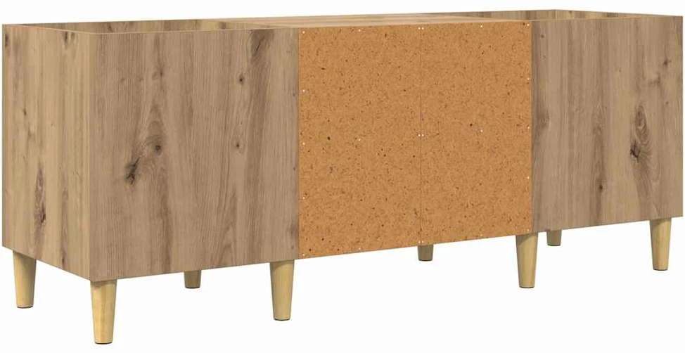 Plokštelių spintelė 121 x 38 x 48 cm Apdirbta mediena