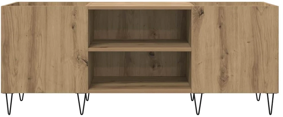 Plokštelių spintelė Amatininkų ąžuolas 121 x 38 x 48 cm