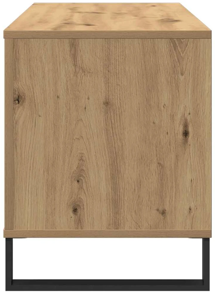 Plokštelių spintelė artisano ąžuolo 100 x 38 x 48 cm