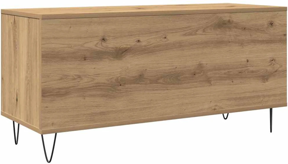 Plokštelių spintelė artisano ąžuolo 100 x 38 x 48 cm